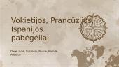 Vokietijos, Prancūzijos, Ispanijos pabėgėliai 