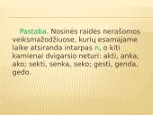 Nosinių balsių rašymas žodžių šaknyse 3 puslapis