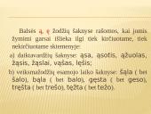 Nosinių balsių rašymas žodžių šaknyse 6 puslapis