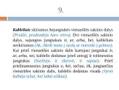 Vientisiniai sakiniai ir jų skyryba 11 puslapis