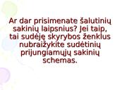 Sudėtinių sakinių kartojimas 11 puslapis