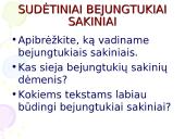 Sudėtinių sakinių kartojimas 13 puslapis