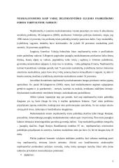 Socialinis pedagoginis darbas mokykloje su vaikais, linkusiais į delinkventišką elgesį 2 puslapis