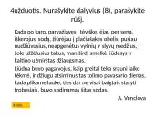 Lietuvių kalbos pamoka: dalyvių rūšys 15 puslapis