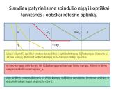 Šviesos lūžis. Truputis matematikos 8 puslapis