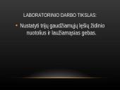 Glaudžiamojo lęšio židinio nuotolio ir laužiamosios gebos nustatymas 3 puslapis