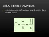 Glaudžiamojo lęšio židinio nuotolio ir laužiamosios gebos nustatymas 5 puslapis