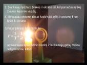 Glaudžiamojo lęšio židinio nuotolio ir laužiamosios gebos nustatymas 9 puslapis