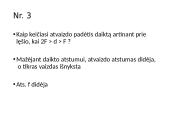 Glaudžiamojo lęšio židinio nuotolio ir laužiamosios gebos apskaičiavimas 13 puslapis