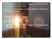 Glaudžiamojo lęšio židinio nuotolio ir laužiamosios gebos apskaičiavimas 7 puslapis