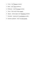 Sakinio dalys ir jų žymėjimas 2 puslapis