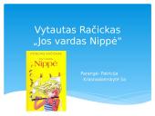 Vytautas Račickas „Jos vardas Nippė“