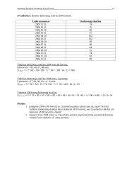 Statistinių duomenų suvedimas, grupavimas bei pasiskirstymo eilutės 15 puslapis