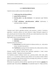 Statistinių duomenų suvedimas, grupavimas bei pasiskirstymo eilutės 6 puslapis