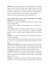 Maisto medžiagos ir jų reikalingumas organizmui 3 puslapis