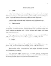 Šengeno zona. Jos plėtra ir galimybės 4 puslapis