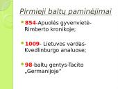 Lietuvos istorija iki 16 amžiaus 2 puslapis