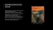 Ekspresionizmas mene, muzikoje ir literatūroje 4 puslapis