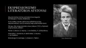 Ekspresionizmas mene, muzikoje ir literatūroje 8 puslapis