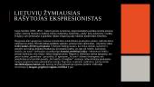 Ekspresionizmas mene, muzikoje ir literatūroje 10 puslapis