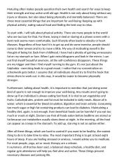 What is health about?