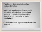 Marius Ivaškevičius „Madagaskaras“. Kalbos vartojimas 4 puslapis