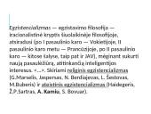 Egzistencializmas (XX a. vidurys) 2 puslapis