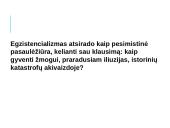 Egzistencializmas (XX a. vidurys) 3 puslapis