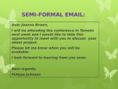 How to write semi-formal emails/letters 14 puslapis