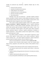 Tarptautinės logistikos strategijos 8 puslapis