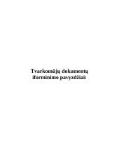 Visi dokumentų įforminimo pavyzdžiai 14 puslapis