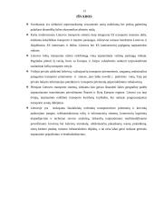 Tarptautinis bendradarbiavimas transporto srityje 13 puslapis