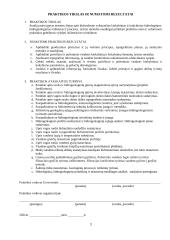 Studento inžinerinių tyrinėjimų praktikos užduotys ir jų atlikimas 2 puslapis