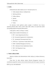 Telekomunikacinio tinklo valdymo būdai 2 puslapis