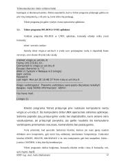 Telekomunikacinio tinklo valdymo būdai 13 puslapis