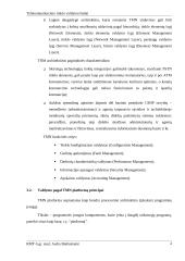 Telekomunikacinio tinklo valdymo būdai 5 puslapis