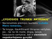 Lygiosios trunka akimirką - Icchokas Meras 5 puslapis