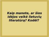 Lietuvių literatūra Antrojo pasaulinio karo ir pokario metais 6 puslapis