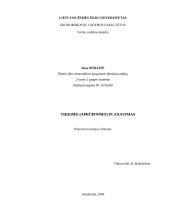 Tiekimo (aprūpinimo) planavimas