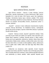 Šeinius „Kuprelis“ siužetas