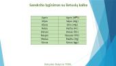 Lietuvių kalbos ryšiai su kitomis pasaulio kalbomis 12 puslapis