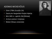 Adomas Mickevičius - biografija ir kūryba 2 puslapis