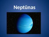 Neptūno planeta skaidrės