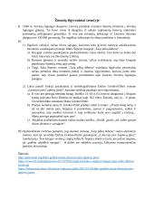 Žmonių išgyvenimai tremtyje planas