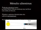 Saulės ir mėnulio užtemimai: skaidrės 6 puslapis