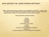 Kas yra patyčios? 12 puslapis