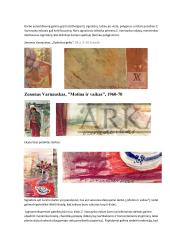 Meno kūrinio ekspertizė 2 puslapis