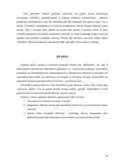 Transporto organizavimas logistikoje 18 puslapis