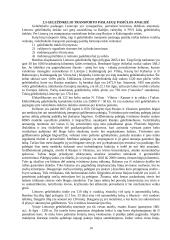 Transporto paslaugos vystymo svarba Lietuvos ūkiui 14 puslapis