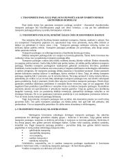 Transporto paslaugos vystymo svarba Lietuvos ūkiui 3 puslapis